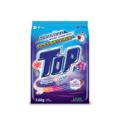 TOP DETERGENT POWDER - SUPER COLOUR 3.6KG TOP DETERGENT POWDER - SUPER COLOUR 3.6KG