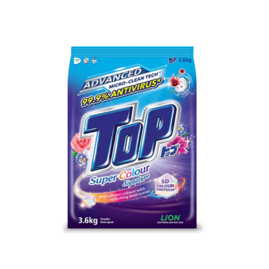 TOP DETERGENT POWDER - SUPER COLOUR 3.6KG