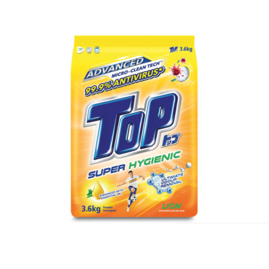 TOP DETERGENT POWDER - SUPER HYGIENIC 3.6KG