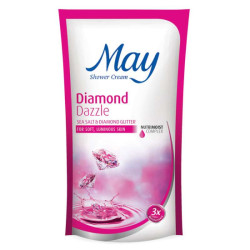 MAY SHOWER CREAM -DIAMOND DAZZLE 600ML MAY SHOWER CREAM -DIAMOND DAZZLE 600ML