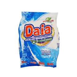 DAIA DETERGENT POWDER - WHITE ACTION 750G DAIA DETERGENT POWDER - WHITE ACTION 750G