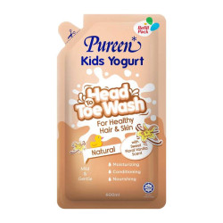PUREEN KIDS YOGURT HEAD TO TOE NATURAL 600ML PUREEN KIDS YOGURT HEAD TO TOE NATURAL 600ML