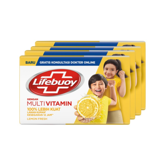LIFEBUOY SOAP - LEMON 3+1*100G