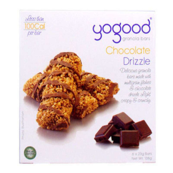 YOGOOD CHOCOLATE DRIZZLED GRANOLA BAR 23GM*6