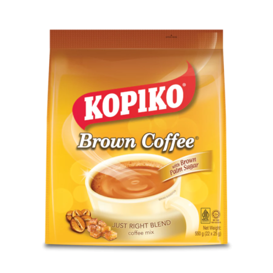 KOPIKO BROWN SUGAR COFFEEMIX 25GM*22