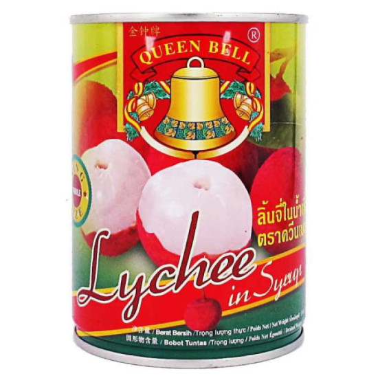 QUEEN BELL LYCHEE IN SYRUP 565GM