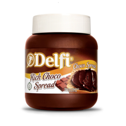 DELFI RICH CHOCO SPREAD 350GM DELFI RICH CHOCO SPREAD 350GM