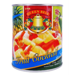 QUEEN BELL FRUIT COOKTAIL IN SYRUP 850GM QUEEN BELL FRUIT COOKTAIL IN SYRUP 850GM