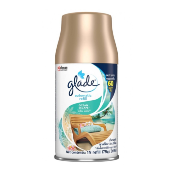 GLADE AUTOMATIC SPRAY REFILL OCEAN ESCAPE 175G GLADE AUTOMATIC SPRAY REFILL OCEAN ESCAPE 175G