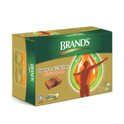 BRAND'S ESSENCE OF CHICKEN WITH CORDYCEPS 70G*12 BRAND'S ESSENCE OF CHICKEN WITH CORDYCEPS 70G*12