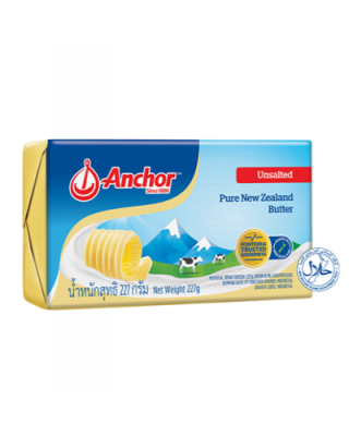 ANCHOR BUTTER UNSALTED 227G