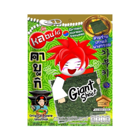 TL KABUKI GRILLED SEAWEED (ORIGINAL) 60GM