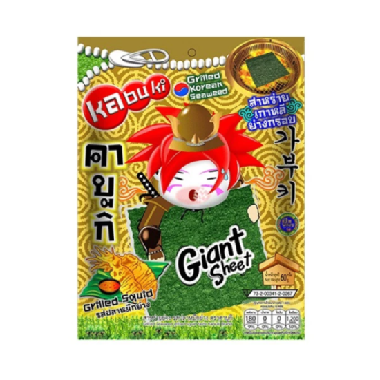 TL KABUKI GRILLED SEAWEED (SQUID) 60GM