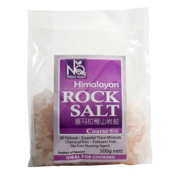NATURE QUEST ROCK SALT COARSE 500G