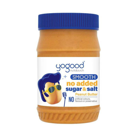 YOGOOD SMOOTH NO ADDED SUGAR PEANUT BUTTER 453GM