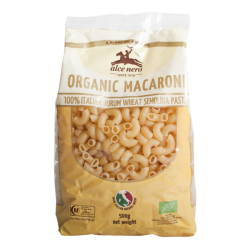 ALCE NERO PASTA - MACARONI 500G ALCE NERO PASTA - MACARONI 500G