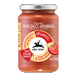 ALCE NERO ORGANIC TOMATO SAUCE -CHILLI 350G