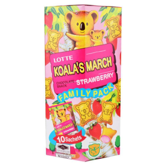 KOALA'S MARCH STRAWBERRY FAMILY PACK 195GM