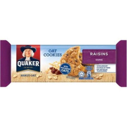 QUAKER RAISIN COOKIES 100GM QUAKER RAISIN COOKIES 100GM