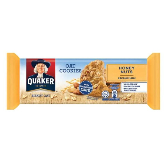 QUAKER HONEY NUTS COOKIES 108GM