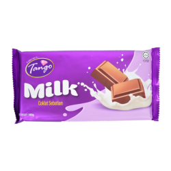 TANGO CHOCOLATE BAR MILK 140GM TANGO CHOCOLATE BAR MILK 140GM