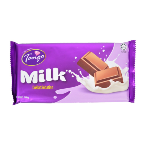 TANGO CHOCOLATE BAR MILK 140GM