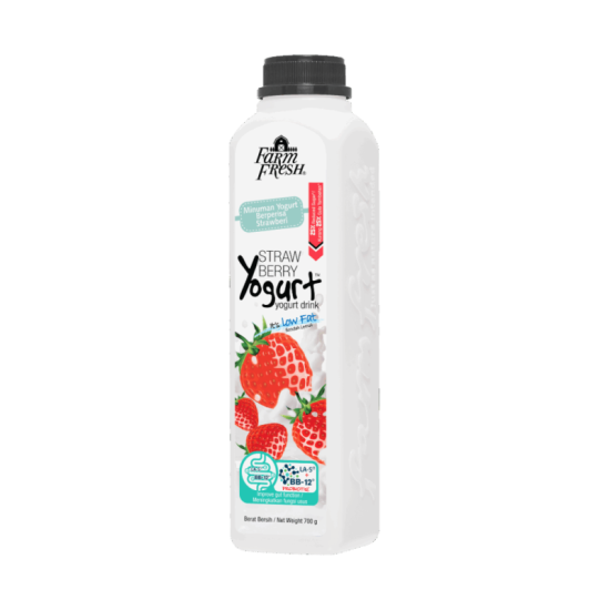 FARM FRESH YGT DRK S/BERRY 700ML
