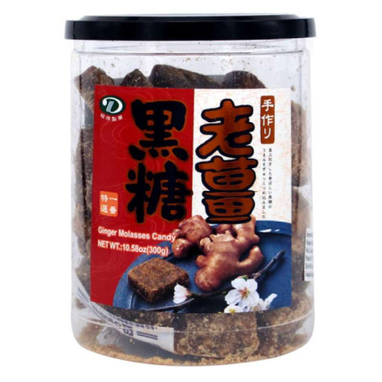 LIUH DER GINGER MOLASSES CANDY CAN 350G LIUH DER GINGER MOLASSES CANDY CAN 350G