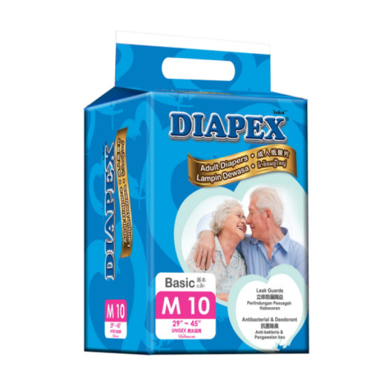 DIAPEX ADULT DIAPERS M10S