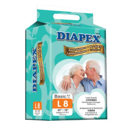 DIAPEX ADULT DIAPERS L8S DIAPEX ADULT DIAPERS L8S