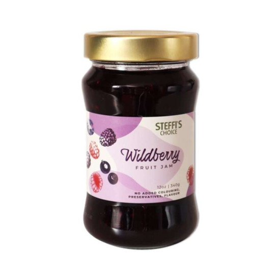 STEFFI'S CHOICE WILDBERRIES JAM 340GM