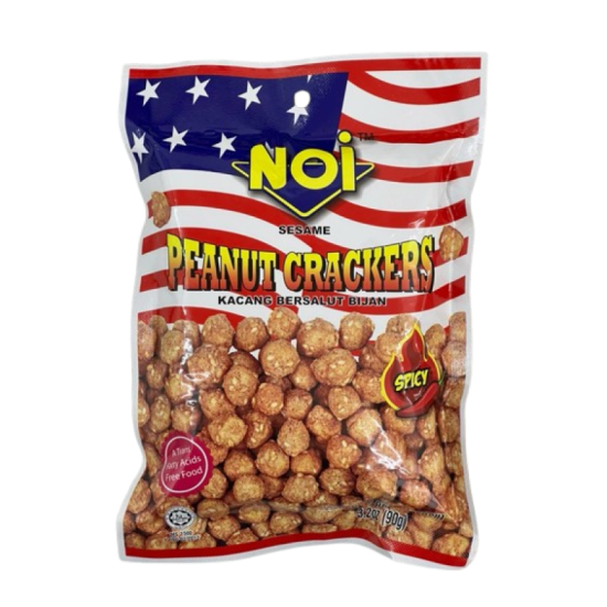 NOI SESAME PEANUT CRACKER SPICY 90GM