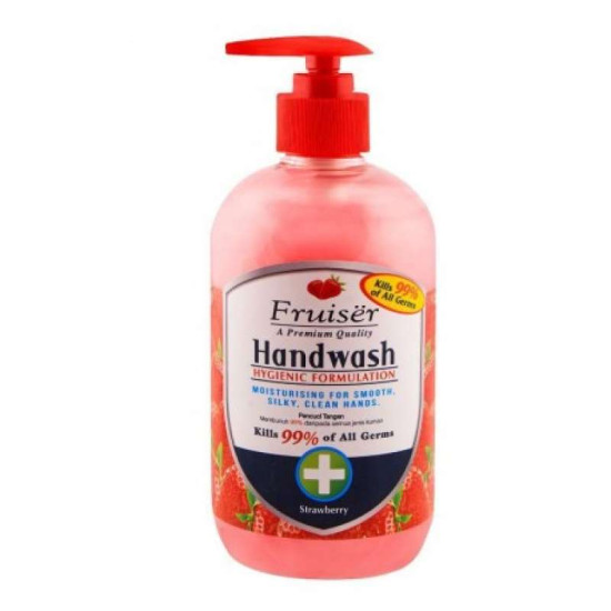 FRUISER HANDWASH STRAWBERRY 500ML