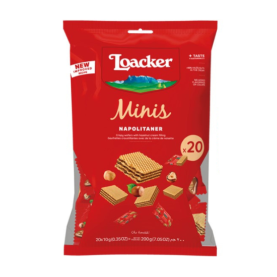 LOACKER MINIS NAPOLITANER 200GM