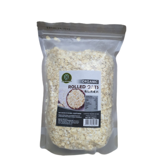 EARTH GIFT ORGANIC ROLLED OAT 450G