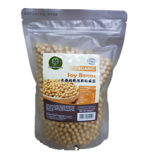EARTH GIFT ORGANIC SOYA BEAN 450G