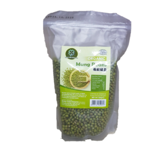 EARTH GIFT ORGANIC MUNG BEAN 500G