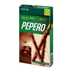 LOTTE PEPERO ALMOND BIG PACK 256GM LOTTE PEPERO ALMOND BIG PACK 256GM