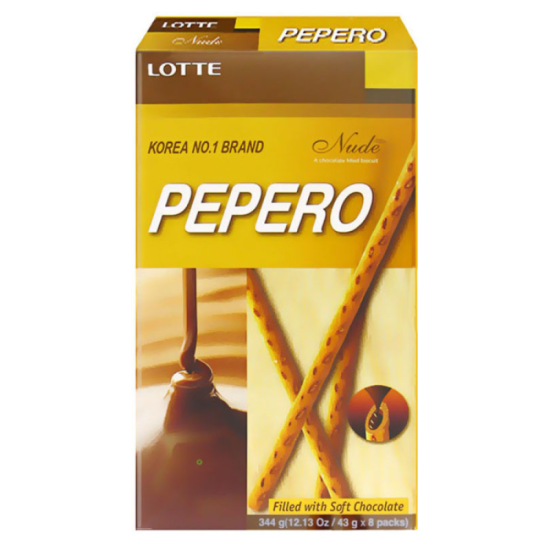 LOTTE PEPERO NUDE PACK 344GM