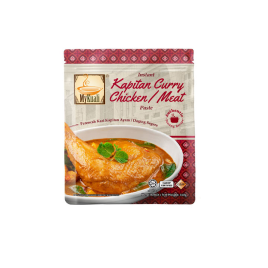 MYKUALI KAPITAN CURRY CHICKEN MEAT PASTE 160G