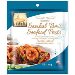 MYKUALI SAMBAL TUMIS SEAFOOD PASTE 160G MYKUALI SAMBAL TUMIS SEAFOOD PASTE 160G