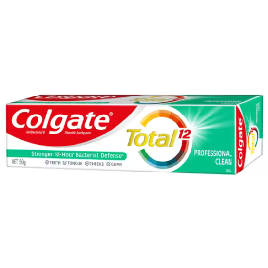 COLGATE TOOTHPASTE TOTAL PROFESSIONAL CLEAN 150G