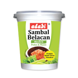 ADABI SAMBAL BELACAN MODERN 168G ADABI SAMBAL BELACAN MODERN 168G