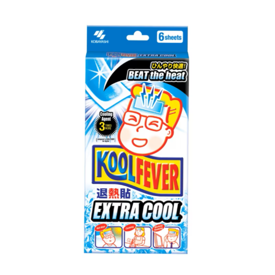 KOOLFEVER COOLING GEL - ADULT EXTRA COOL 6'S