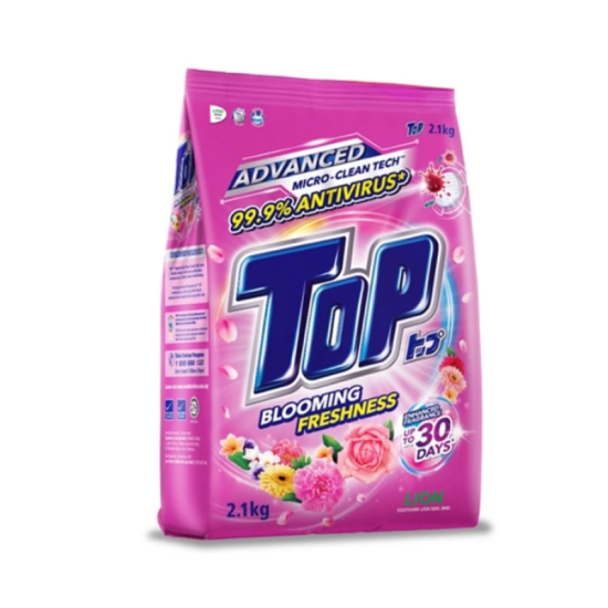 TOP DETERGENT POWDER - BLOOMING FRESH 2.1KG