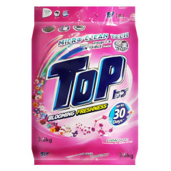TOP DETERGENT POWDER - BLOOMING FRESH 3.6KG TOP DETERGENT POWDER - BLOOMING FRESH 3.6KG