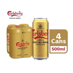 CARLSBERG SPECIAL BREW CAN 500ML*4 CARLSBERG SPECIAL BREW CAN 500ML*4