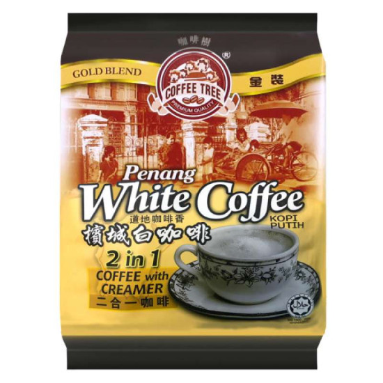 COFFEE TREE PENANG WHITE COFFEE CREAMER 2IN1 30GM*15