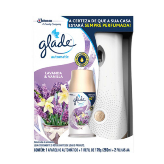 GLADE AUTOMATIC 3IN1 SPRAY LAVENDER 175G GLADE AUTOMATIC 3IN1 SPRAY LAVENDER 175G