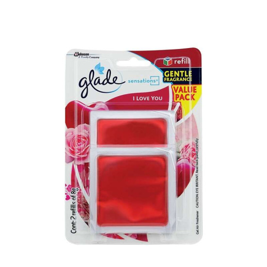 GLADE SENSATIONS (REFILL) - I LOVE YOU 8G*2